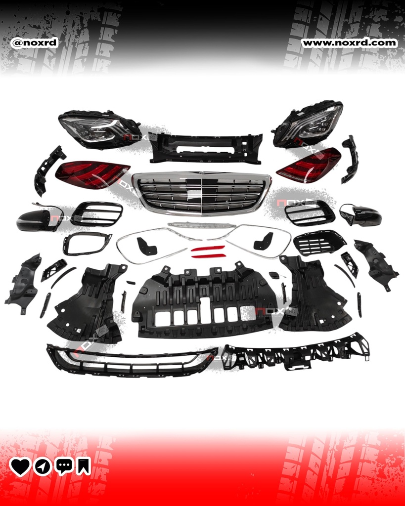 KIT MERCEDES CLASE S AMG 2018 PARA 06-13