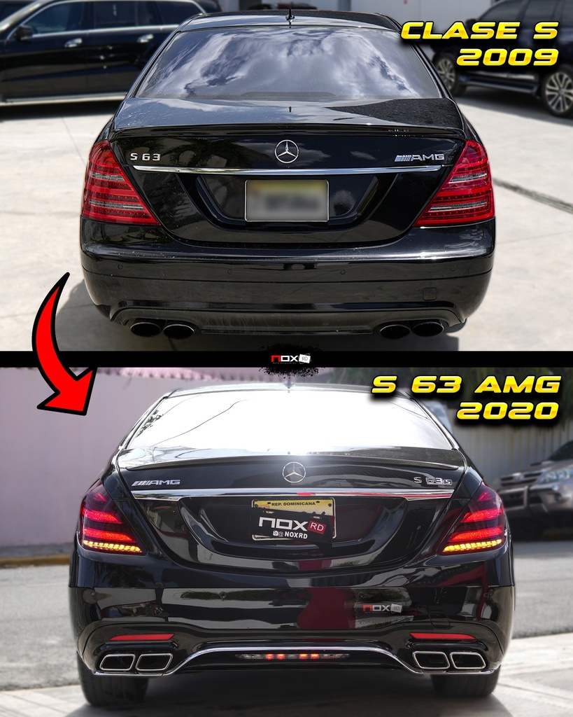 KIT MERCEDES CLASE S AMG 2018 PARA 06-13