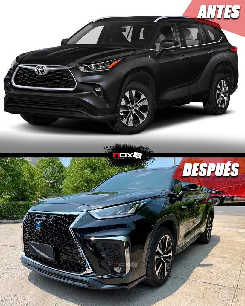KIT HIGHLANDER TRD 2022 PARA 20-22