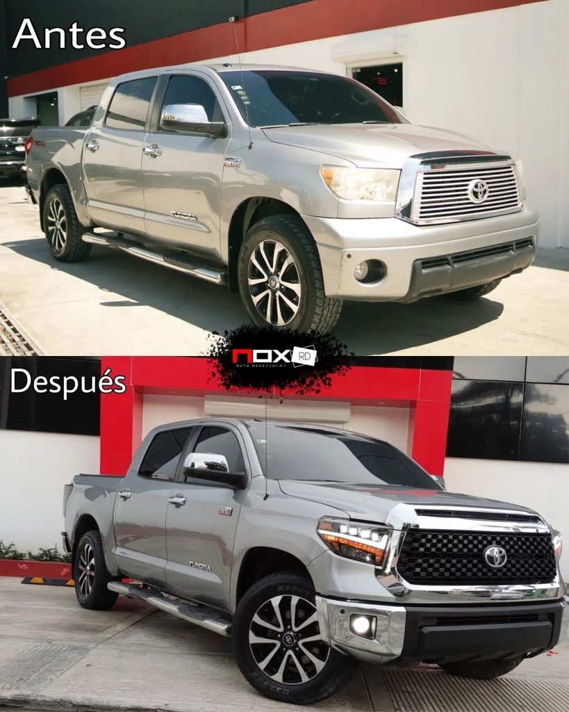 KIT TUNDRA 2018 TRD PARA 8-18 NEGRO