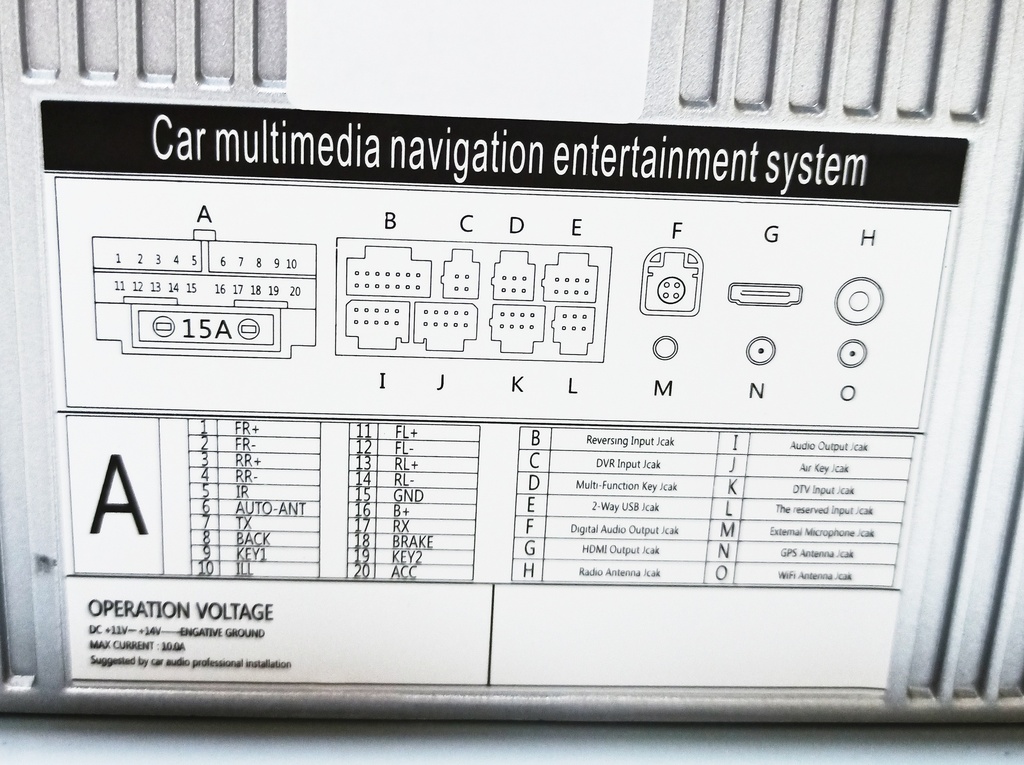 RADIO GRAND CHEROKEE 13.6" 14-20 ANDROID
