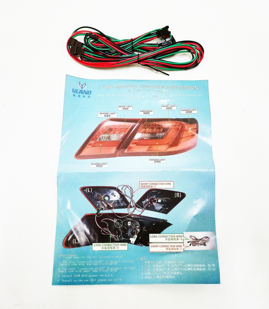 LUCES LED TOYOTA CAMRY 07-11