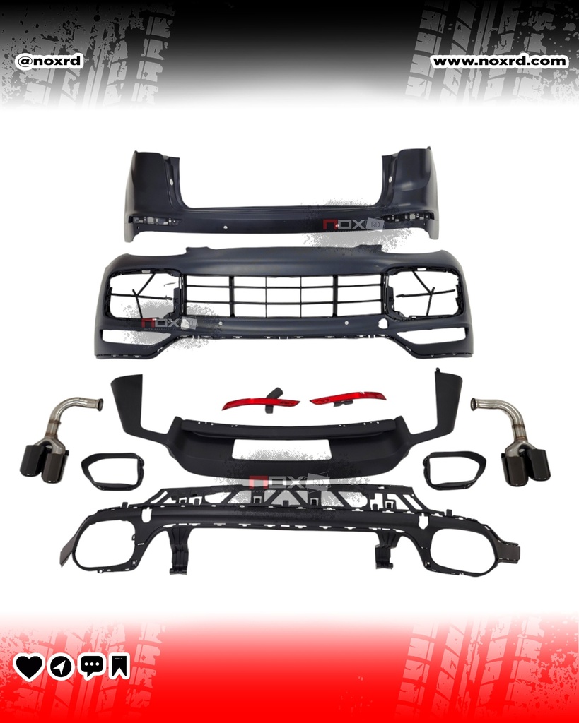 KIT PORSHE CAYENNE 2018 PARA 11-14