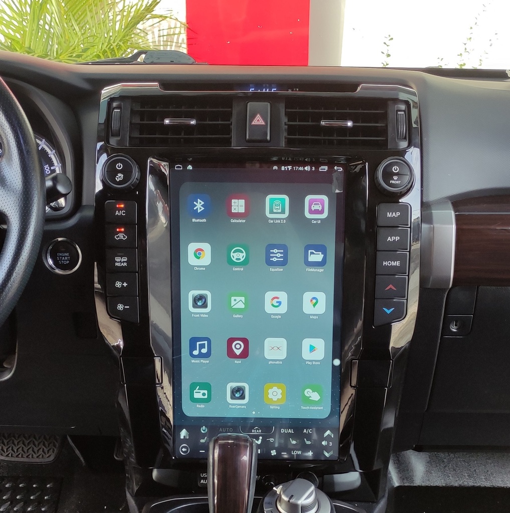 RADIO NEGRO 4RUNNER 10-23 ANDROID 15.5"