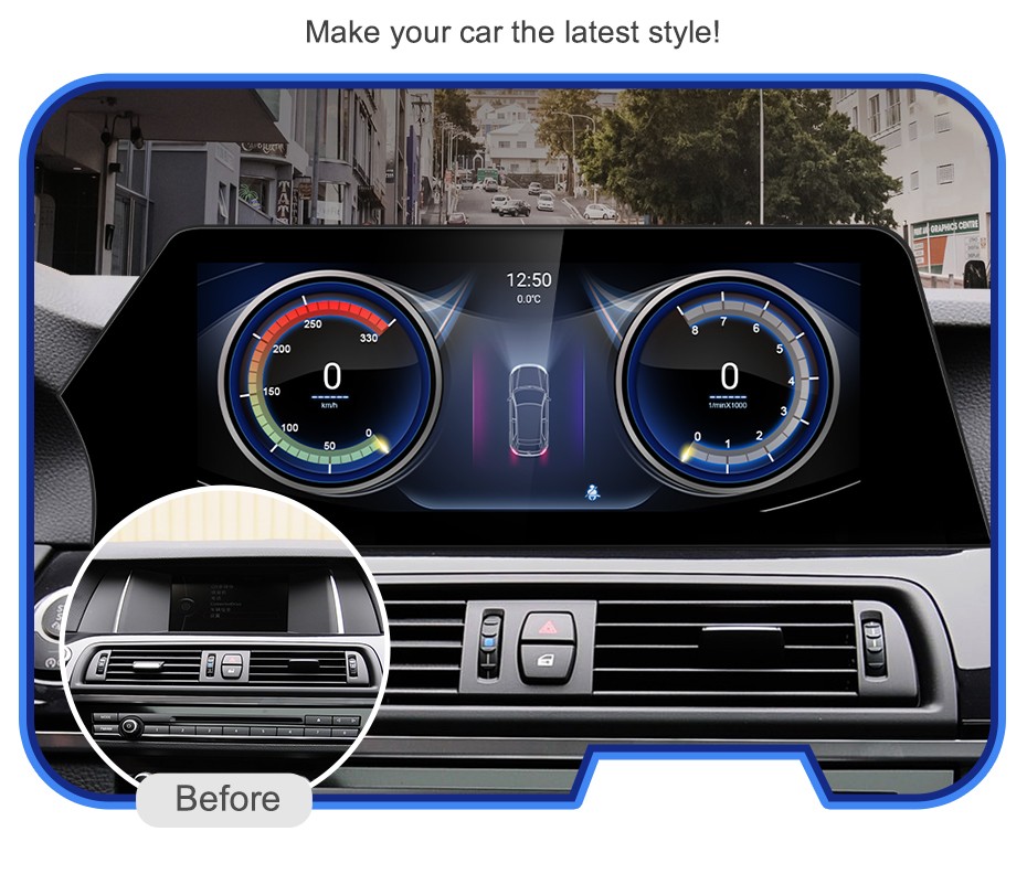 RADIO ANDROID BMW SERIE 5 11-13 LOW
