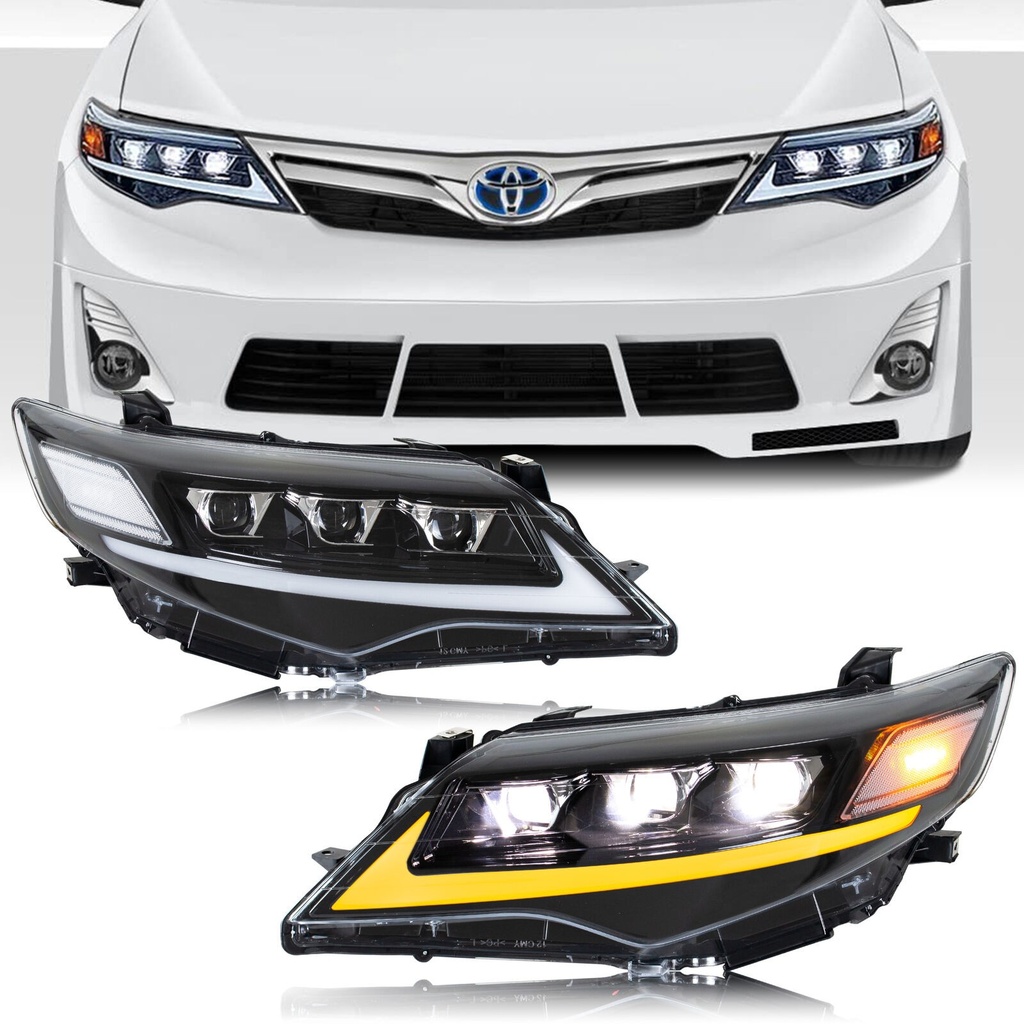 PANTALLAS LED DE CAMRY 12-14 3 LUPAS