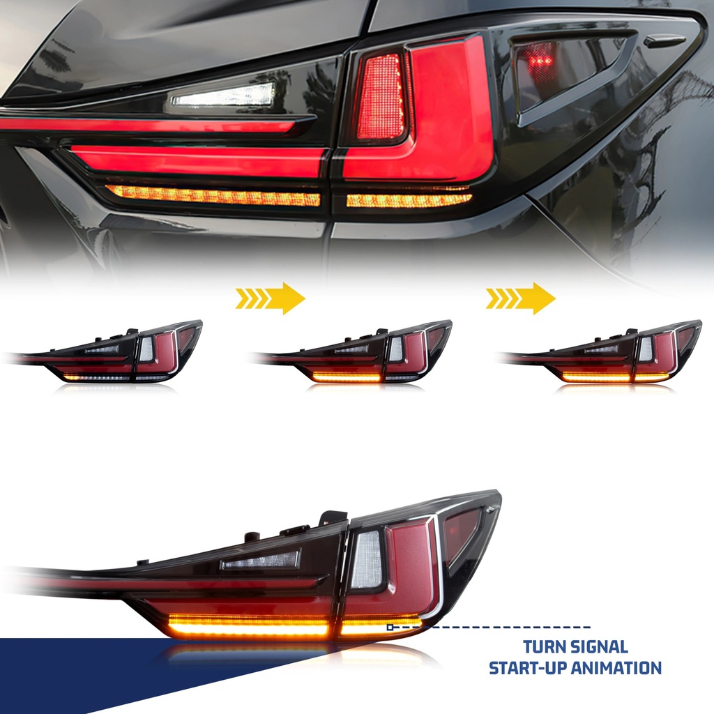 LUCES RX350 TIPO 2023 PARA 16-21 (3 PIEZASS)