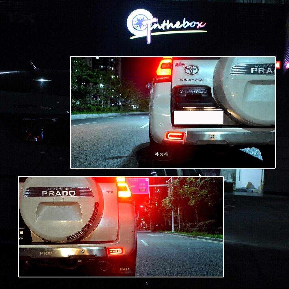 LUCES LED BUMPER TRASERO PRADO 18-20