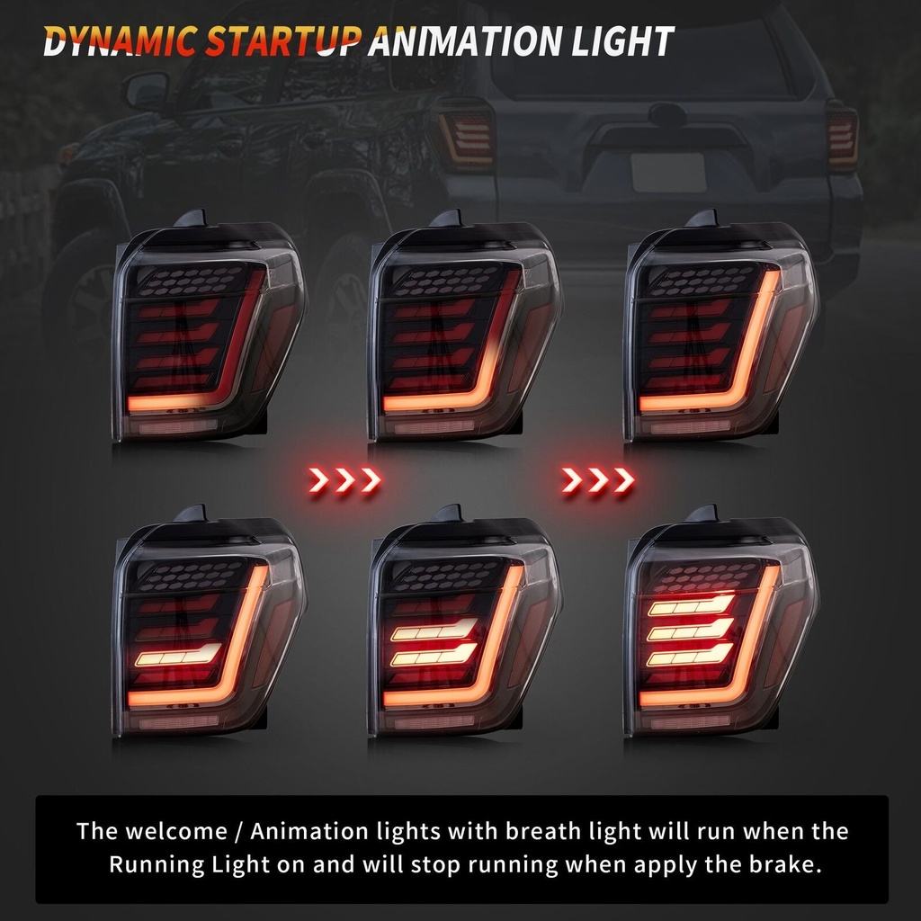 LUCES 4RUNNER LED VLAND  CLEAR 10-23.