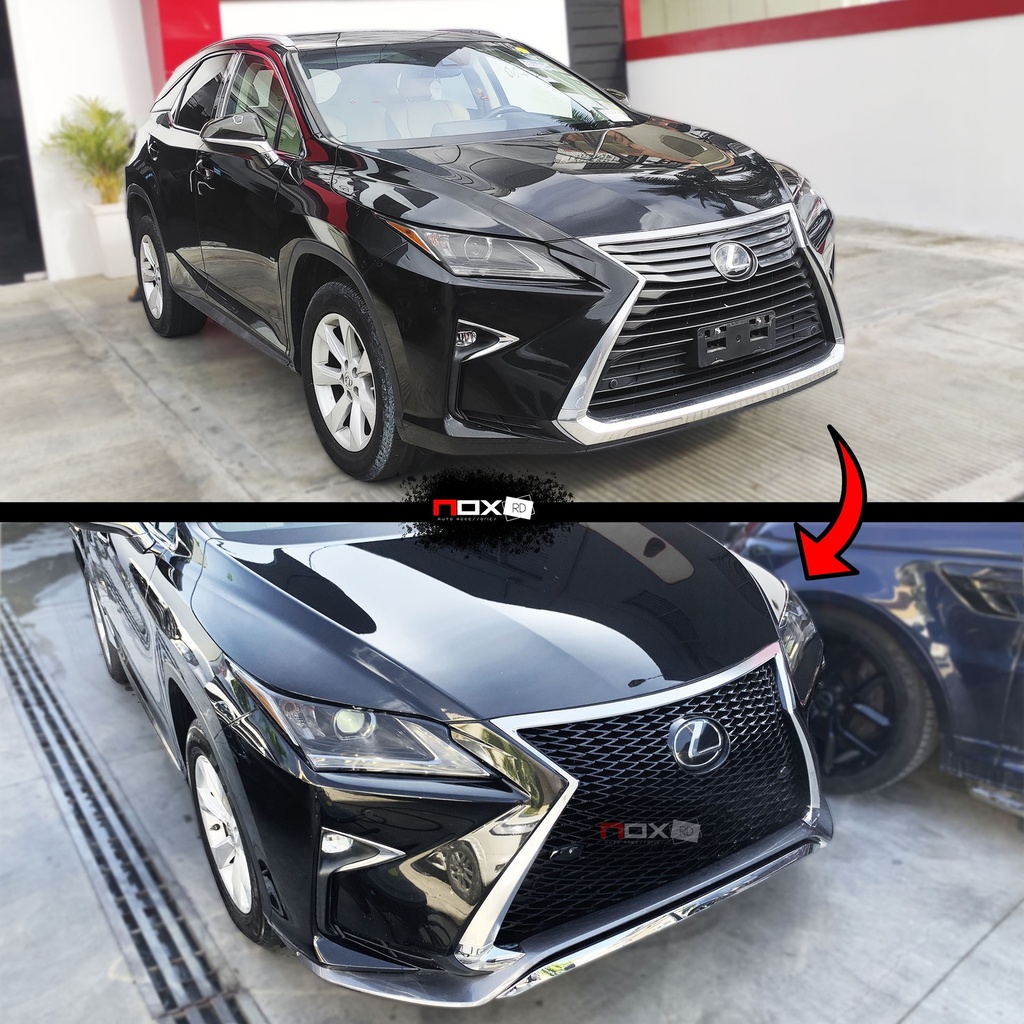 LIPS Y PARRILLA F SPORT RX350 16-17