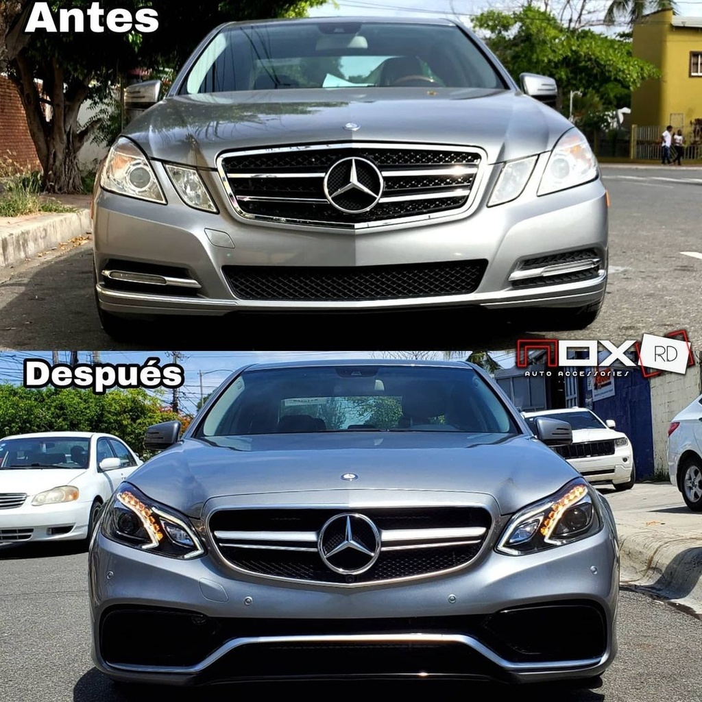 KIT MERCEDES CLASE E-63 AMG 2016 PARA CLASE E 10-13