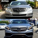 KIT MERCEDES CLASE E-63 AMG 2016 PARA CLASE E 10-13