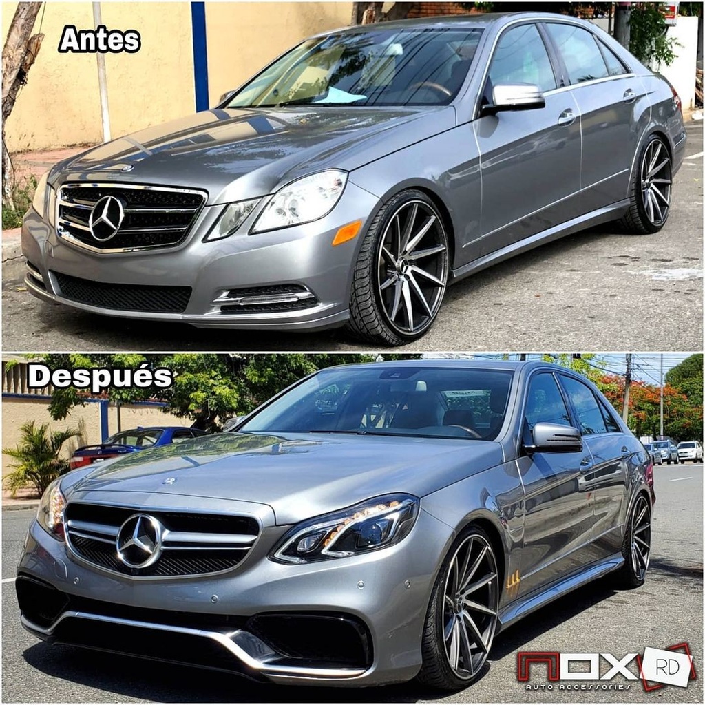 KIT MERCEDES CLASE E-63 AMG 2016 PARA CLASE E 10-13