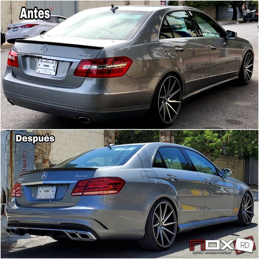 KIT MERCEDES CLASE E-63 AMG 2016 PARA CLASE E 10-13
