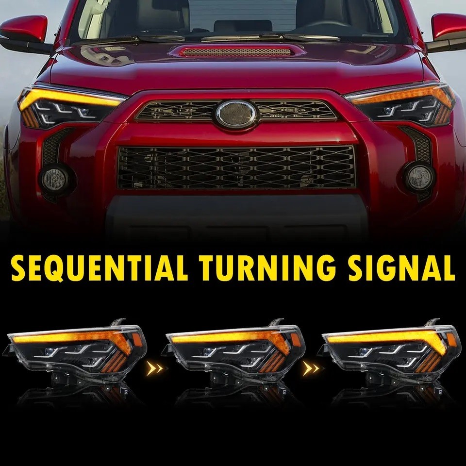 PANTALLAS LED 4RUNNER TIPO LX DRL AMARILLO