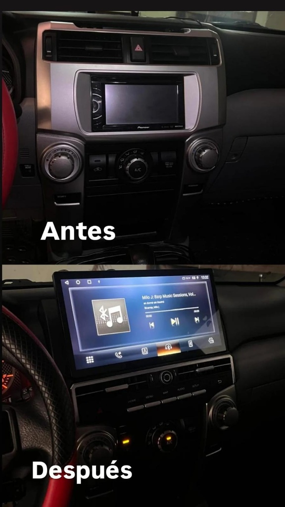 RADIO 4RUNNER ESTILO 2024 PARA 10-23 ANDROID