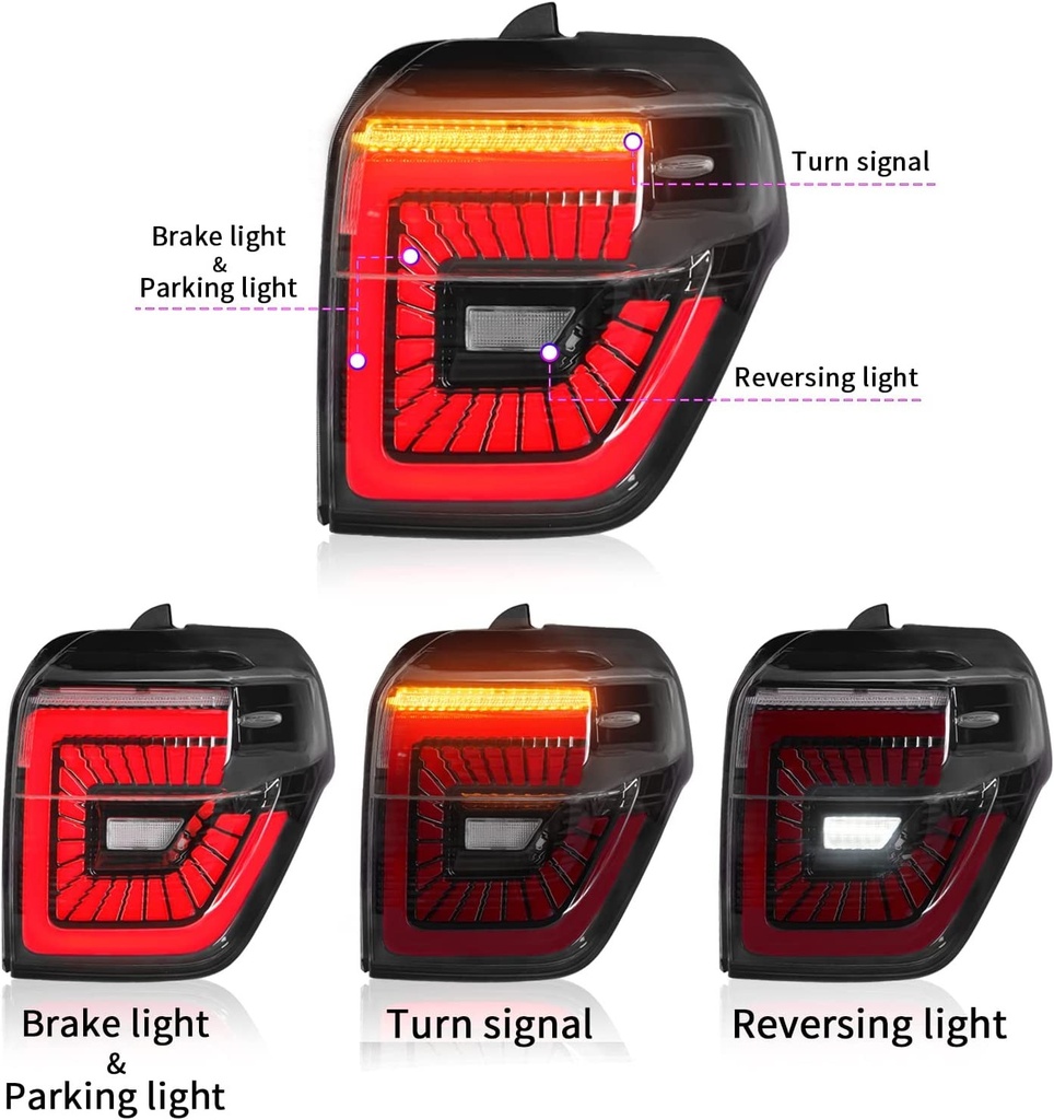 LUCES LED 4RUNNER TIPO LX ROJAS