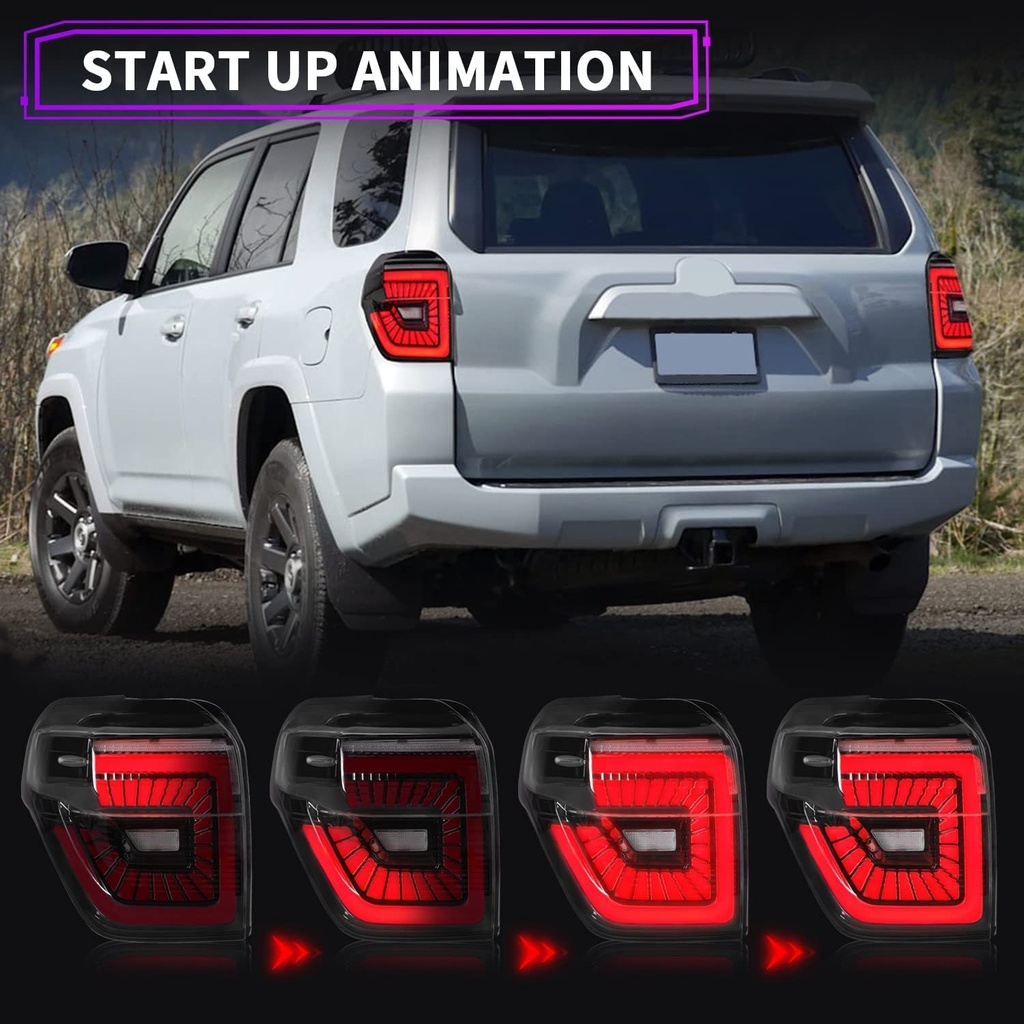 LUCES LED 4RUNNER TIPO LX ROJAS