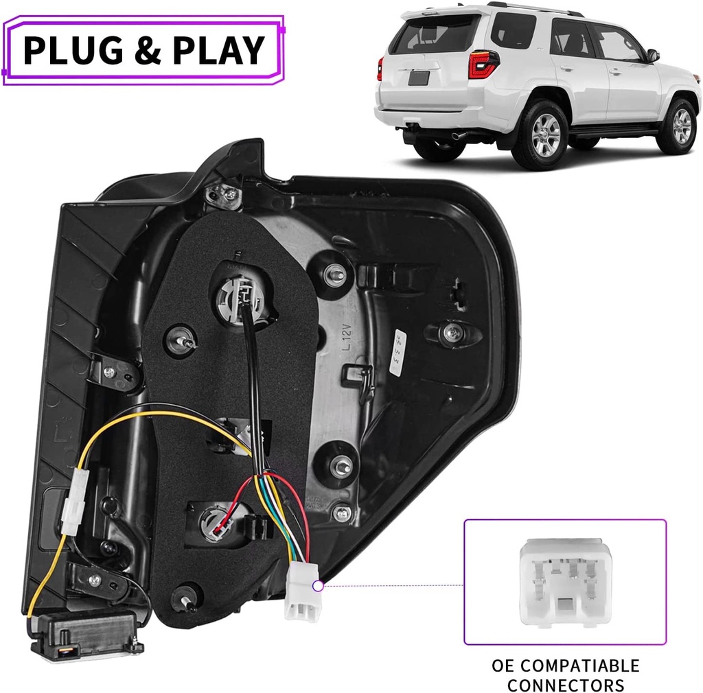 LUCES LED 4RUNNER TIPO LX ROJAS