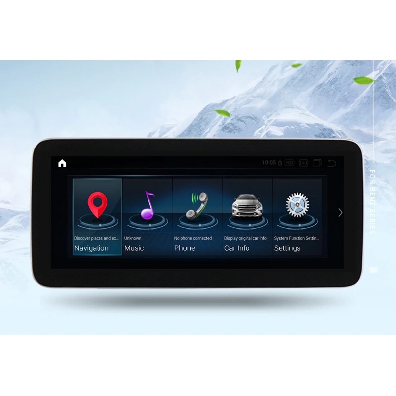 RADIO ANDROID MERCEDES CLASE E 10-16