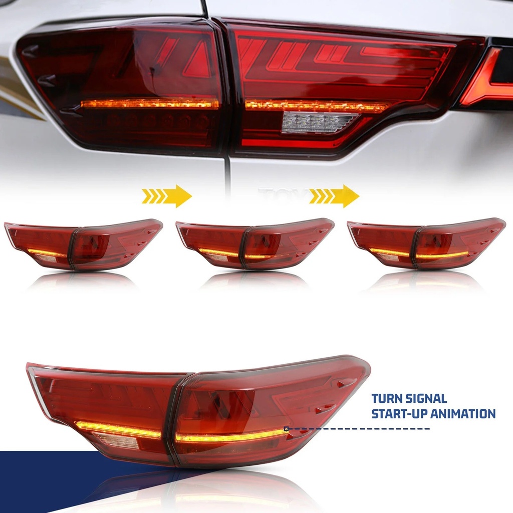 LUCES LED HIGHLANDER TIPO LX (5 PIEZASS) 14-19