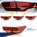 LUCES LED HIGHLANDER TIPO LX (5 PIEZASS) 14-19