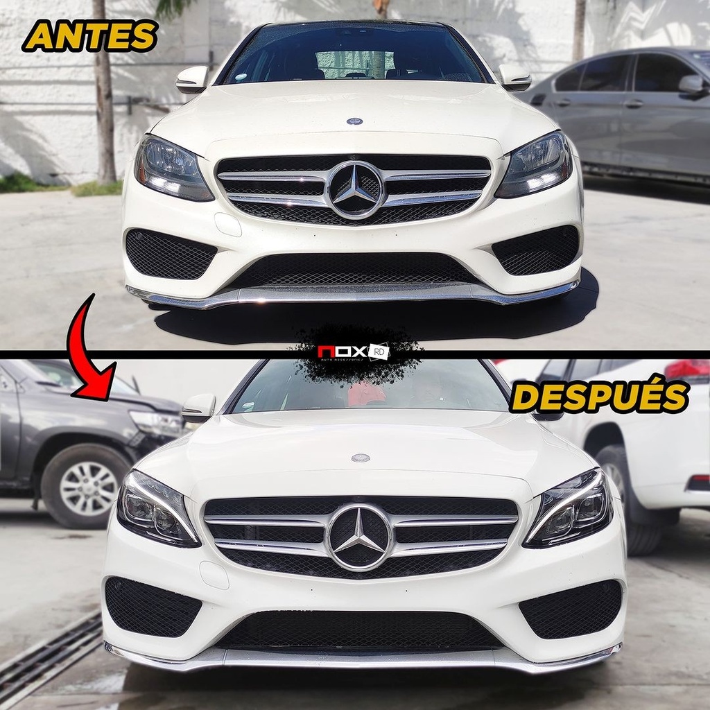 PANTALLAS LED MERCEDES CLASE C 15-20