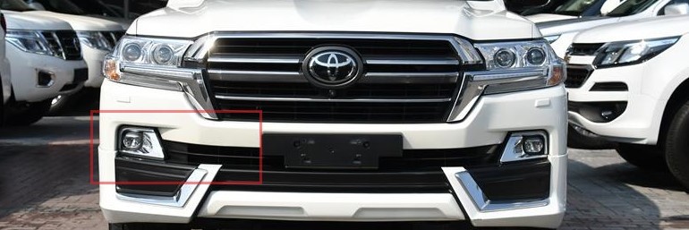 COVER HALOGENO LC200 CON REJILLA RH 16-20