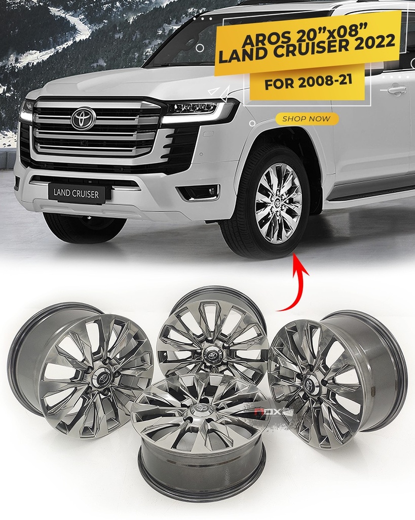 AROS LC300 2022 PARA LC200 20X8