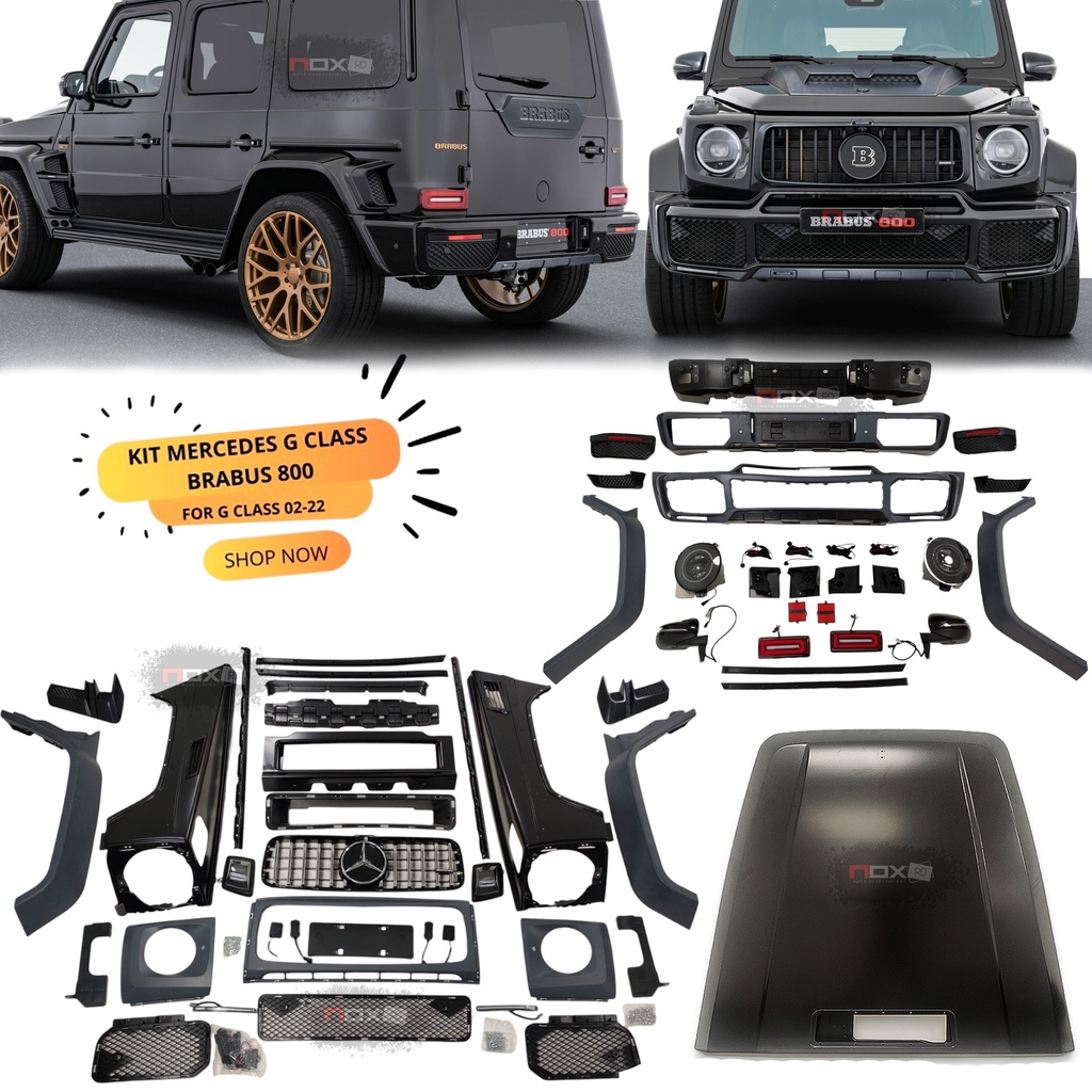 KIT MERCEDES CLASE G BRABUS 2019+ PARA LA 04-18.