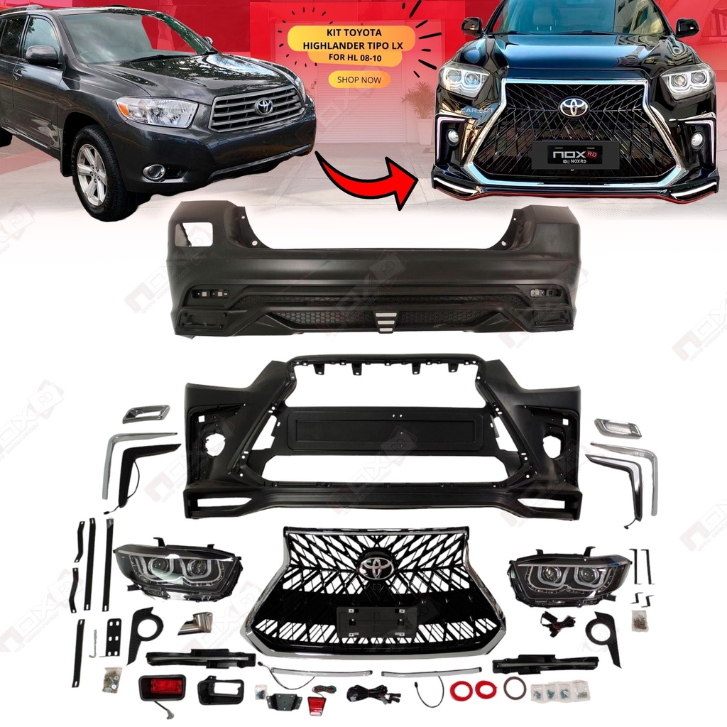 KIT HIGHLANDER TIPO LX 08-10