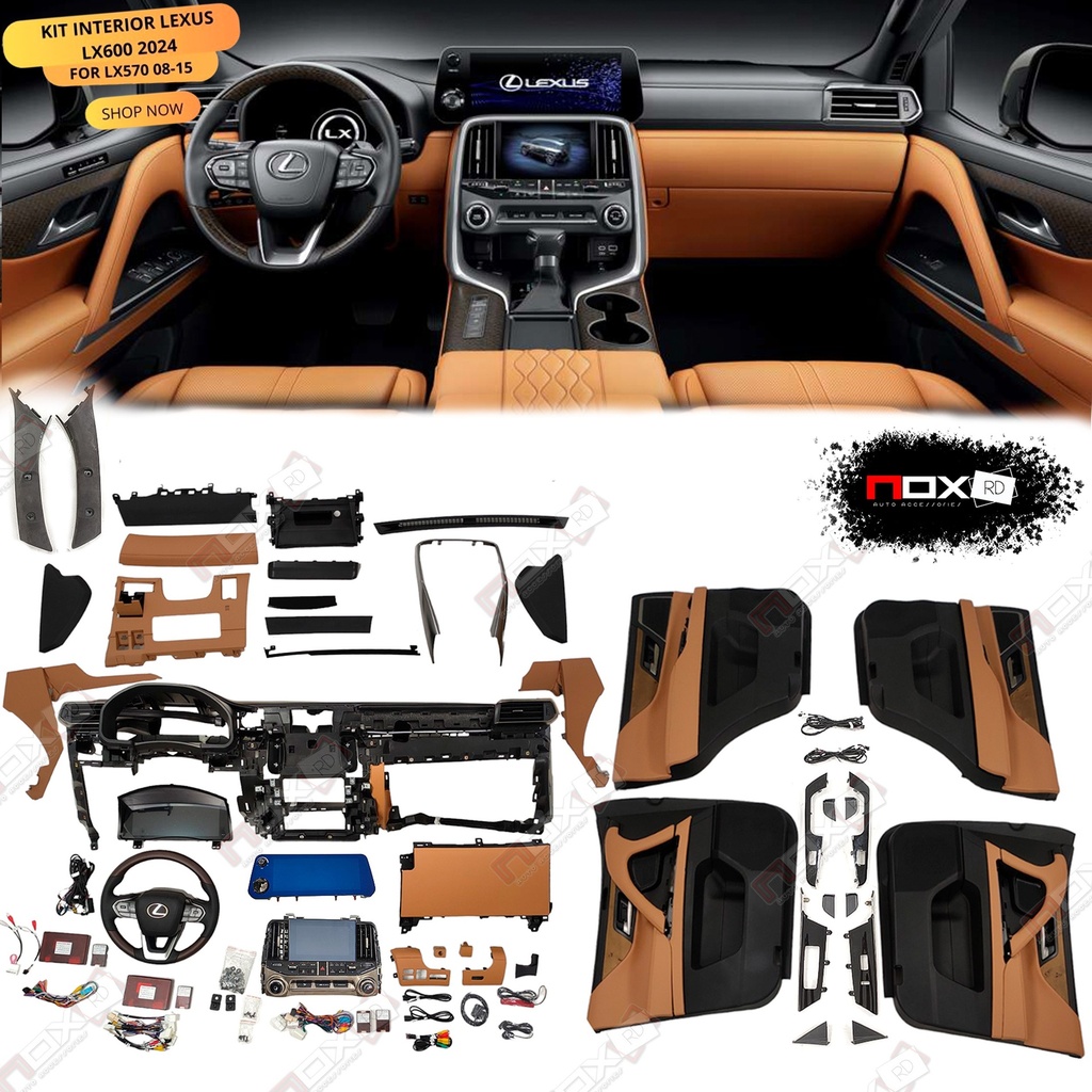 KIT INTERIOR LX600 2023 PARA LX570 08-15