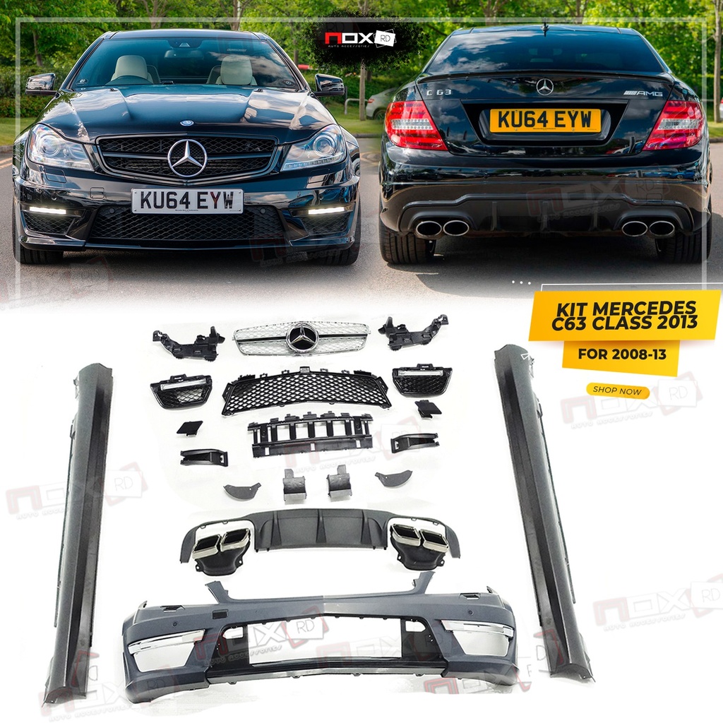 KIT MERCEDES CLASE C-63 AMG PARA CLASE C 08-13