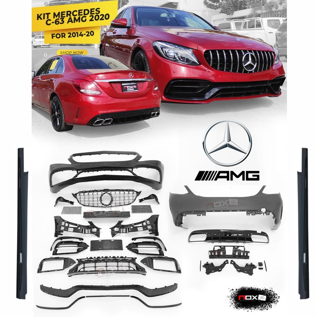 KIT MERCEDES C-63 AMG 2020 PARA C 15-20