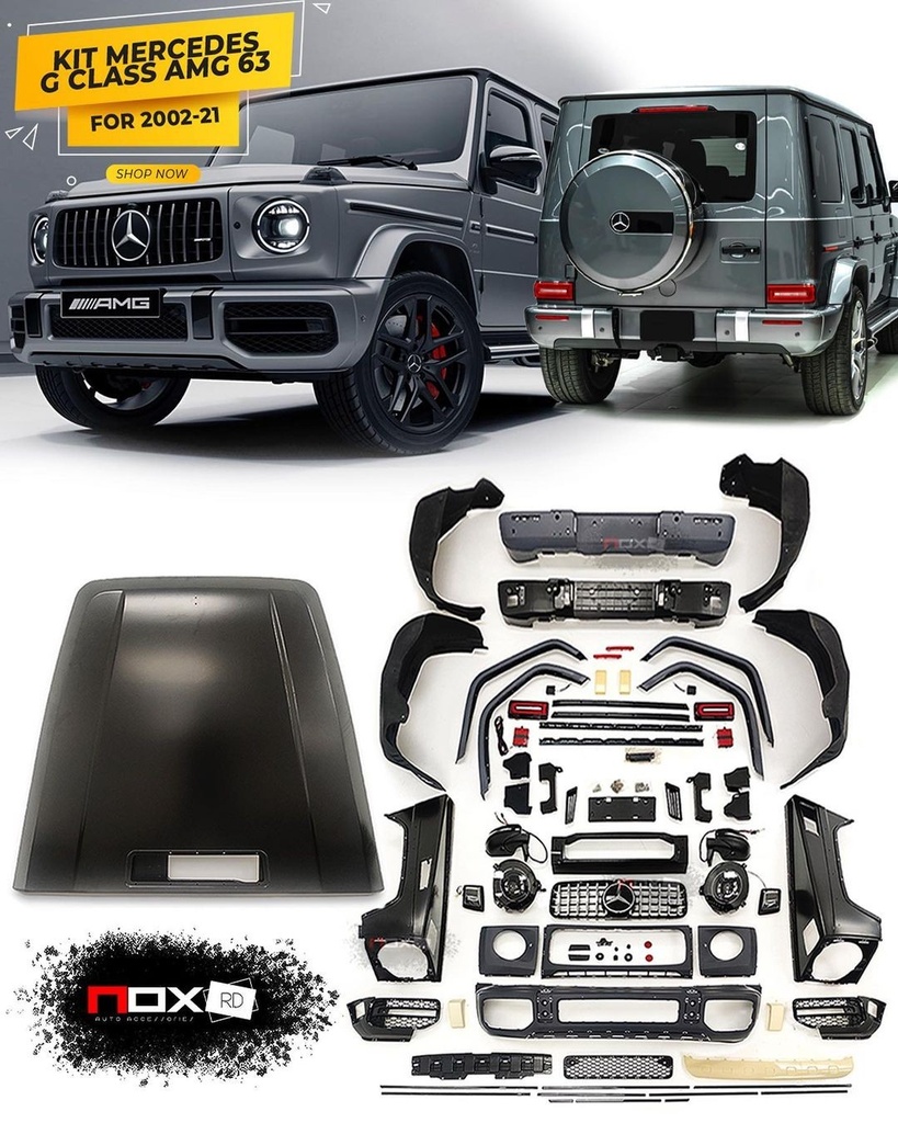 KIT MERCEDES G-63 AMG 2019 PARA 02-18