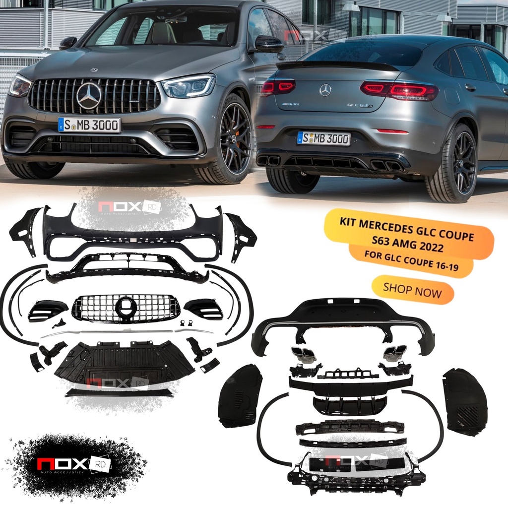 KIT MERCEDES GLC COUPE 2022 PARA 16-19