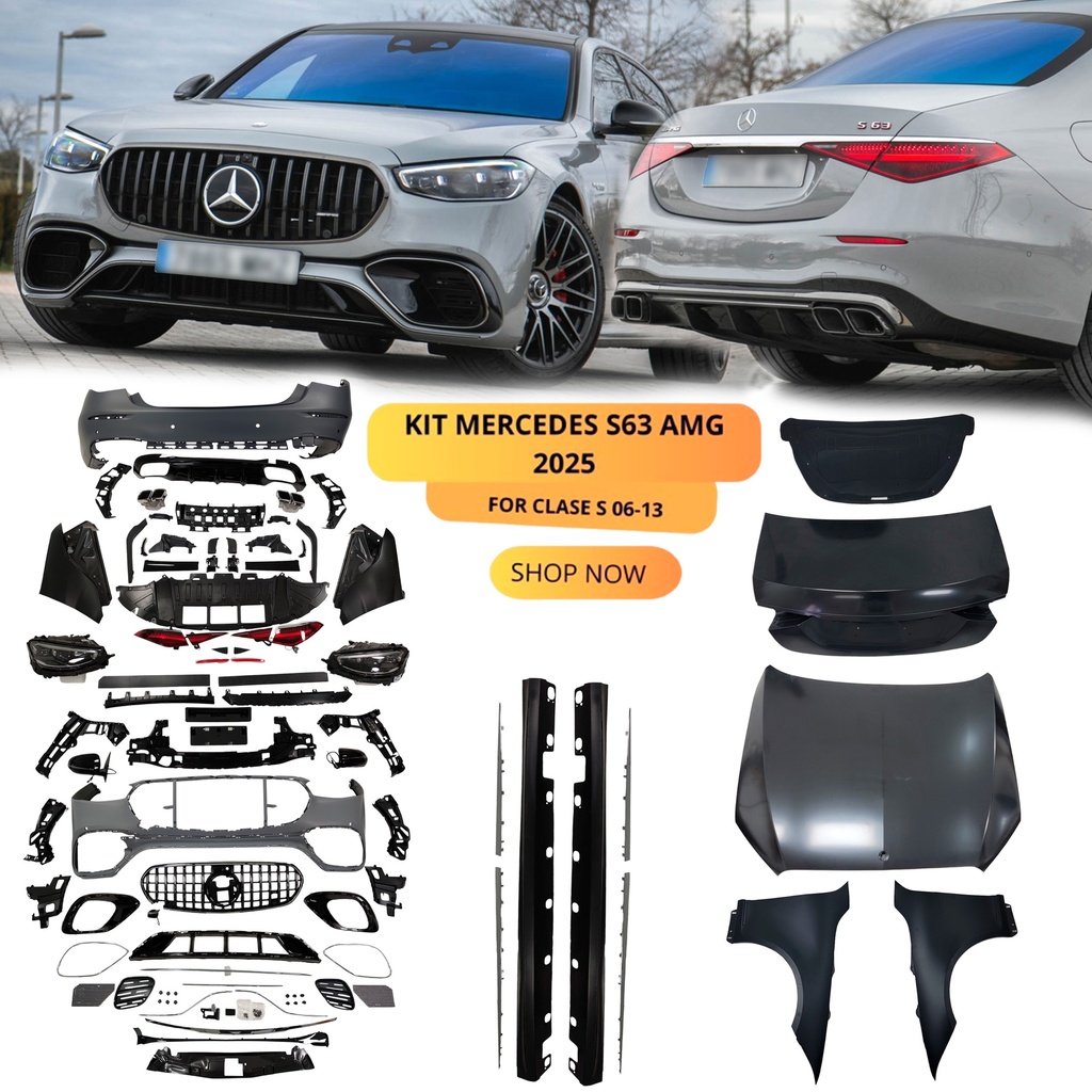 KIT MERCEDES CLASE S-63 AMG 2023 PARA 06-13