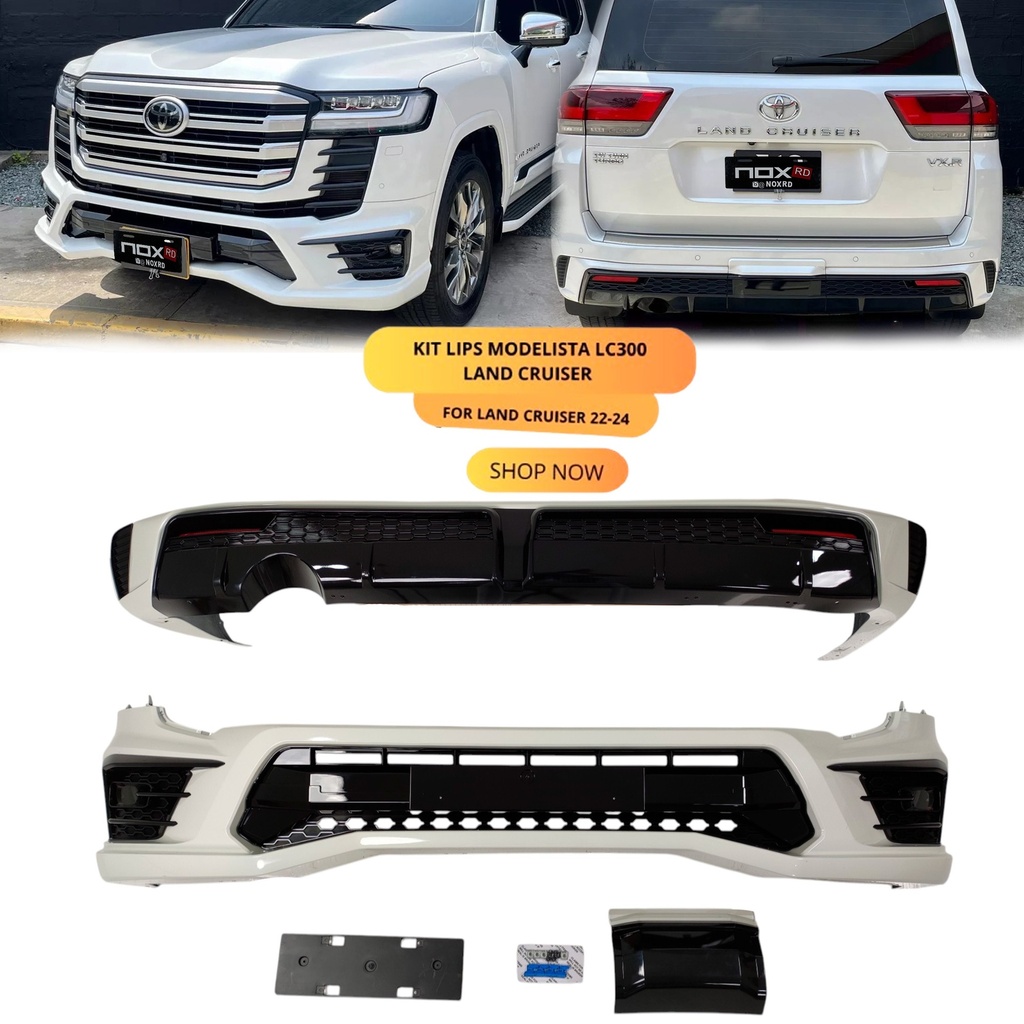 KIT BUMPER INFERIOR MODELISTA LC300 22-25