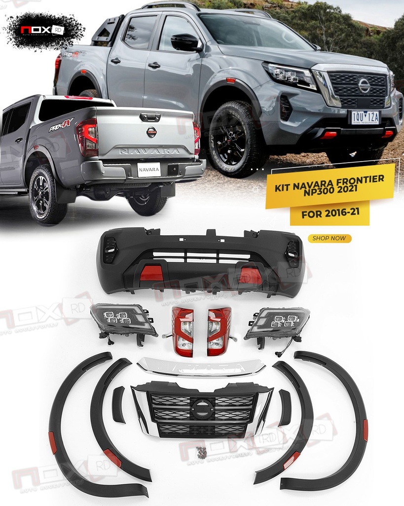 KIT NISSAN FRONTIER 2021 PARA 16-20