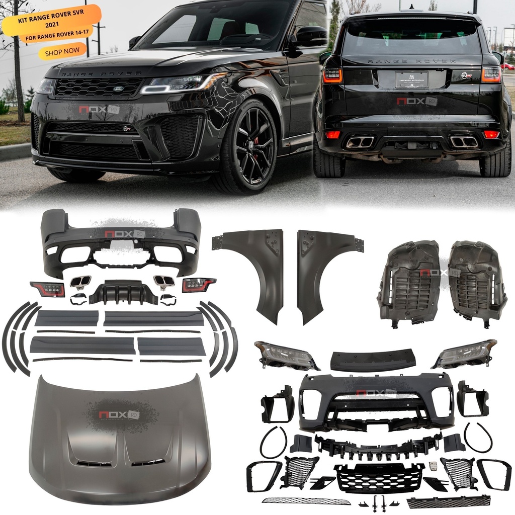 KIT RANGE ROVER 2021 SVR PARA 14-17