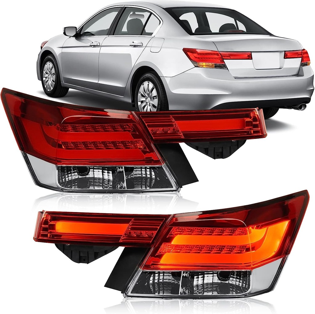LUCES LED ACCORD 08-12 ROJO/BLANCO