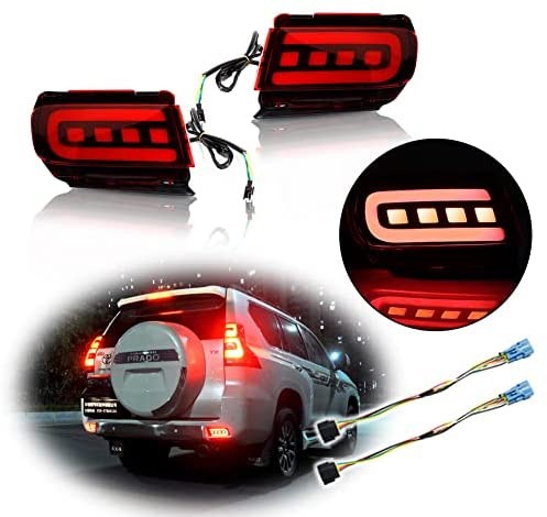 LUCES LED BUMPER TRASERO PRADO 18-23