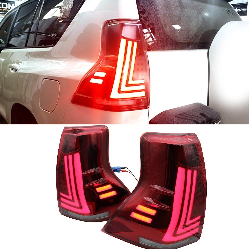 LUCES LED PRADO 18-23 TIPO LX ROJA