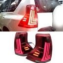 LUCES LED PRADO 18-23 TIPO LX ROJA
