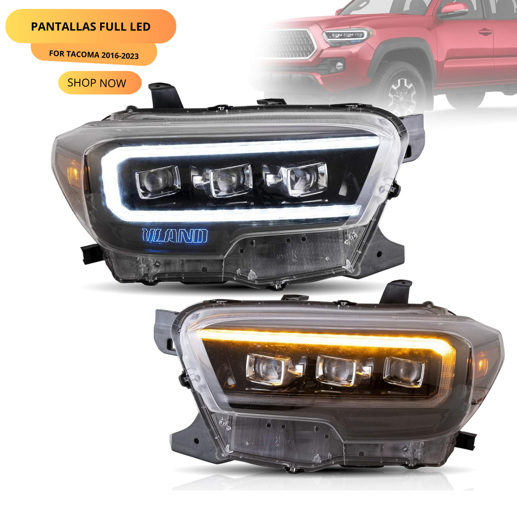 PANTALLAS FULL LED TACOMA 16-23