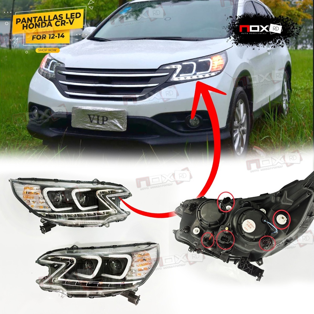 PANTALLAS LED CRV 12-14