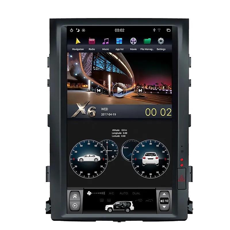 RADIO LC200 15" 08-15 ANDROID FULL