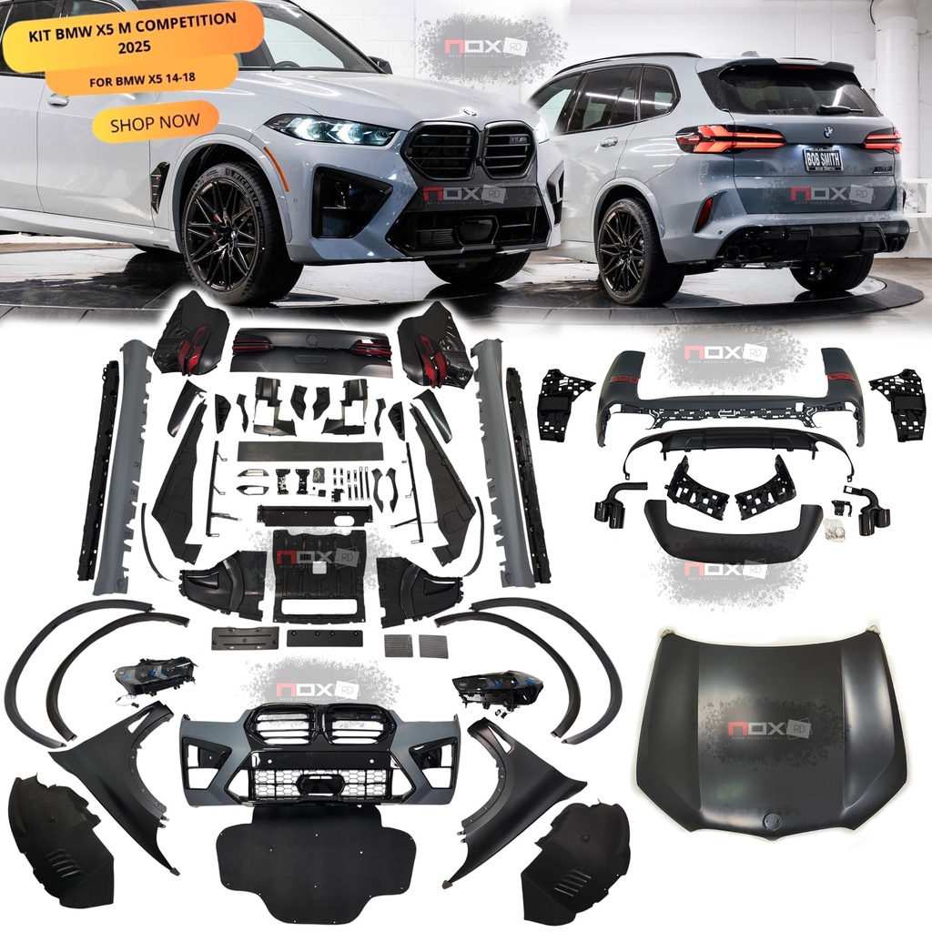 KIT BMW X5 M COMPETITION 2025 PARA 14-18