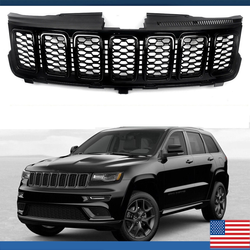 PARRILLA GRAND CHEROKEE 17-20 NEGRA