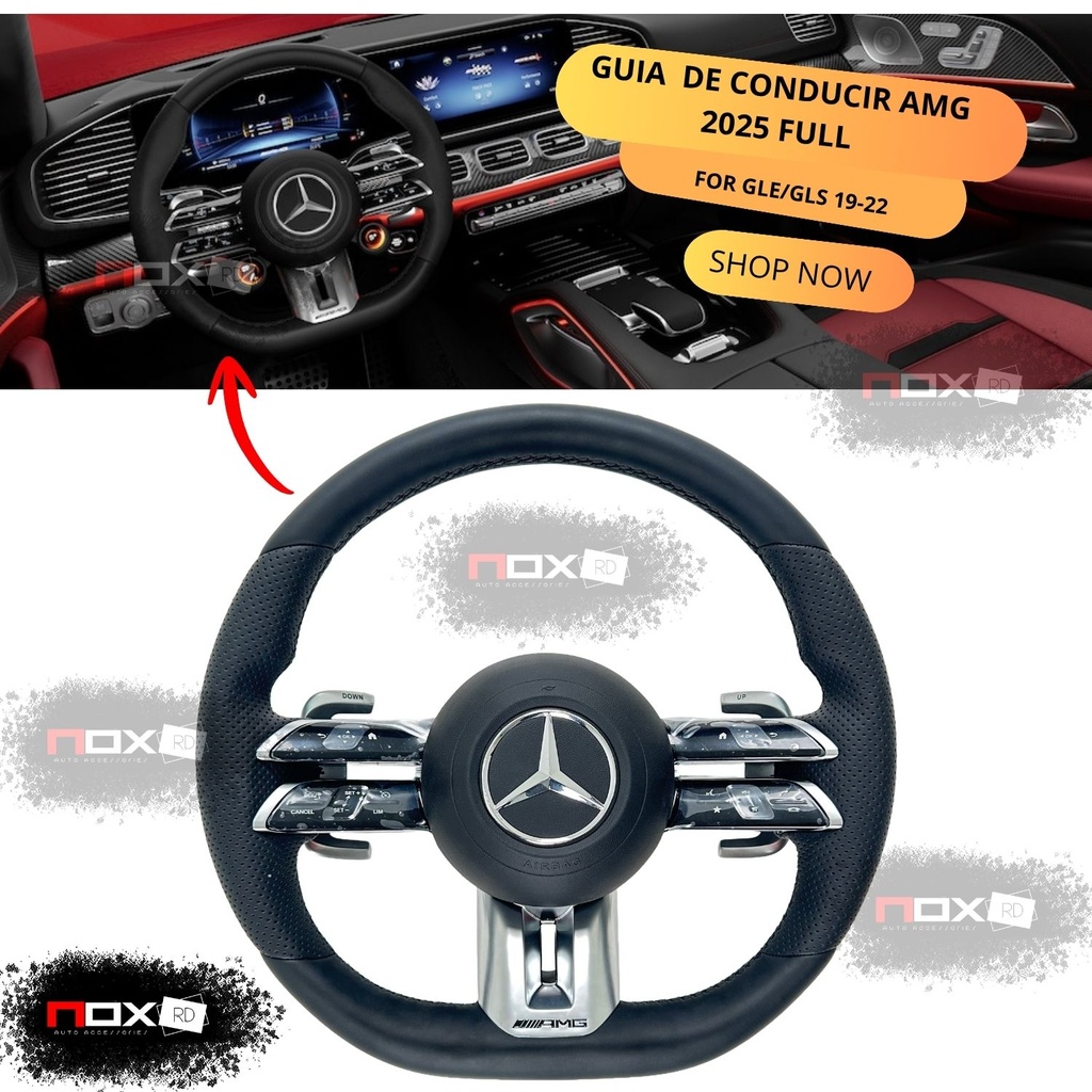 GUIA DE CONDUCIR MERCEDES 2025 AMG PARA GLE GLS FULL 19-25